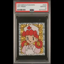 PSA 10 1999 Merlin Pokemon Nurse Joy #S34 Prism GEM MINT - Image 1