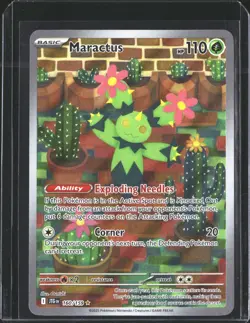 Maractus 160/159 Illustration Rare Journey Together Pokemon NM/M - Image 1