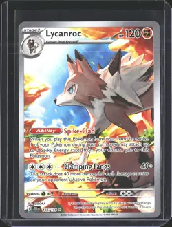 Lycanroc 166/159 Illustration Rare Journey Together Pokemon NM/M - Image 1