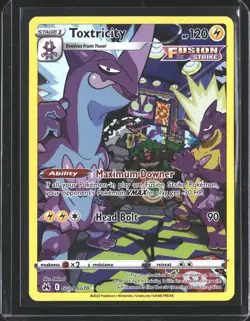 Toxtricity GG09/GG70 Holo Crown Zenith Galarian Gallery Pokemon NM/M - Image 1