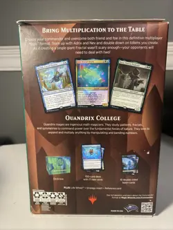 MTG - Magic the Gathering - Strixhaven - Quantum Quandrix Commander Deck - NEW 630509959020 - Image 2