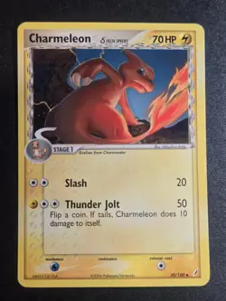 Charmeleon 30/100 LP Crystal Guardians Uncommon Pokemon - Image 1