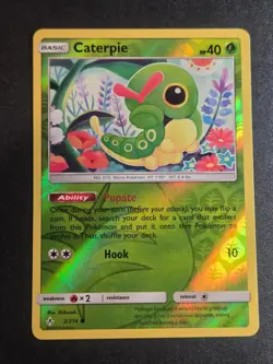 Caterpie 2/214 LP Unbroken Bonds Common Pokemon Reverse Holo - Image 1