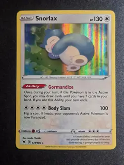 Snorlax 131/185 NM Vivid Voltage Holo Rare Pokemon Holo - Image 1