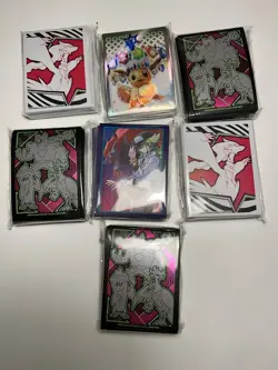 Pokemon TCG Sealed ETB Sleeves Lot Of 7 Packs 65ct Each - Image 1
