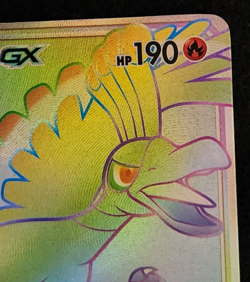 2017 Pokemon Black Star Promo Ho-oh GX #SM80 Full Art Ultra Rare Rainbow EX-NM - Image 3