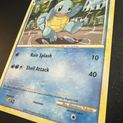 Squirtle 63/95 LP+ 2010 Pokemon TCG Unleashed Regular Light Play + - Image 3