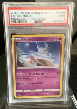 Pokemon TCG PSA 9 SM Black Star Promo Latias SM87 Holo & Latios SM88 - Image 4