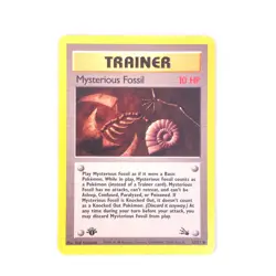Mysterious Fossil 62/62 Pokemon Fossil Common NM - Image 1