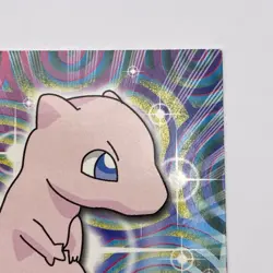 #151 Mew Topps LP+ Blue Logo Pokemon TV Animation Edition - Image 4