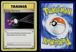 ENERGY RETRIEVAL 77/108 UNCOMMON EVOLUTIONS POKEMON LP - Image 3