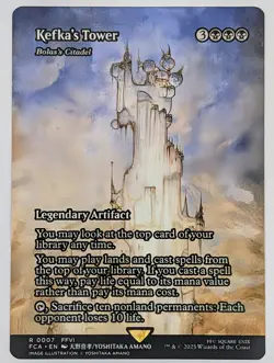 Kefka's Tower - Bolas's Citadel (Showcase) FCA 0007 FINAL FANTASY MTG NM - Image 1