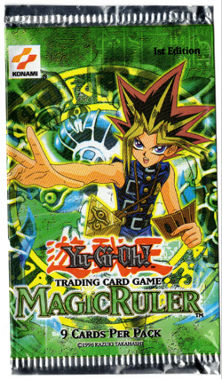 Yugioh pack wrapper MRL + MRD empty 1st edition - Image 1