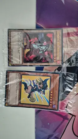 Yugioh Rare / Misprint LART-EN035 Dark Magician Girl Ultra Promo + more - Image 1
