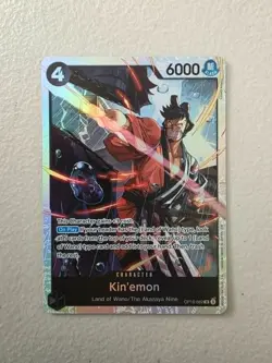 One Piece Card Game Kin'emon OP16-082 Super Rare - Image 1