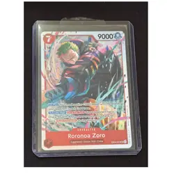 Roronoa Zoro EB04-007 SR Alternate Art Holo Egghead English - Image 1