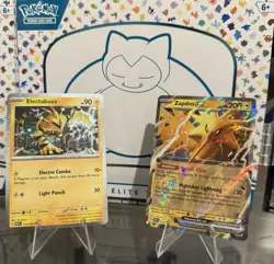 Zapdos ex 049 Sv: Scarlet & Violet Promo Cards Holo and Electabuzz Cosmos - Image 1