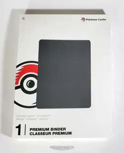 🚦Pokemon Center TCG Celestial Umbreon & Espeon Preminum Card Binder - New! - Image 2