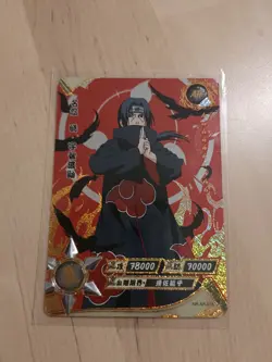 N 18 AR Foil Itachi Akatsuki Carte Collectionner Naruto Trading Card 2007 Kayou - Image 1