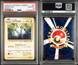 Pokemon Card Magneton Old back Glossy [PSA10] Expansion sheet 2nd edition - Image 3