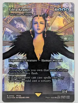 (Foil) Edea Kramer, Teferi Mage of Zhalfir (Showcase) FCA 0032 FINAL FANTASY MTG - Image 1