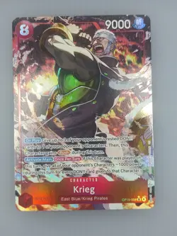One Piece Card Game | Krieg OP15-008 SR Alternate Art English - Image 1