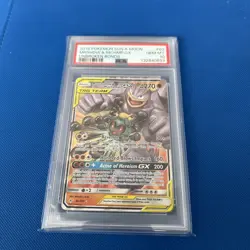 Marshadow & Machamp GX 82/214 PSA 10 Pokemon Unbroken Bonds Card - Image 2