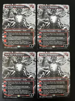 MTG- Koth, Fire of Resistance x4 - Phyrexia: All Will Be One (Borderless) - Image 1
