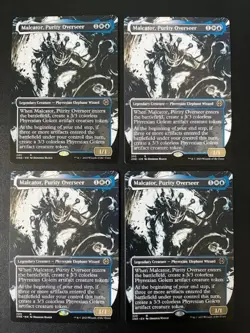 MTG- Malcator, Purity Overseer x4 - Phyrexia: All Will Be One (Borderless) - Image 1