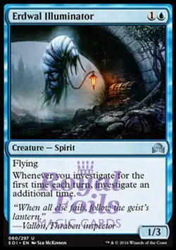 Erdwal Illuminator 1x FOIL SOI MTG Shadows Over Innistrad Uncommon MINT blue - Image 1