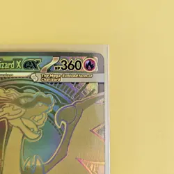 Pokemon Mega Charizard X Ex Gold Card 130/094. Phantasmal Flames 🔥 - Image 4