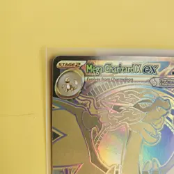 Pokemon Mega Charizard X Ex Gold Card 130/094. Phantasmal Flames 🔥 - Image 5