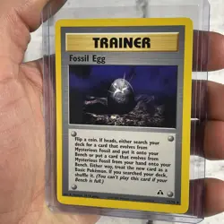 Pokemon Neo Discovery Trainer Card Vintage Fossil Egg 72/75 NM Near Mint Vtg TCG - Image 2