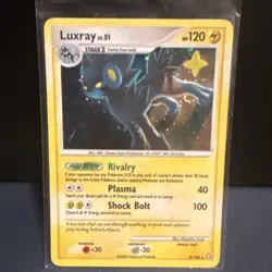 Luxray 8/146 Legends Awakened Holo Rare 120 HP 2008 Pokemon TCG Card - Image 1