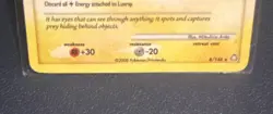 Luxray 8/146 Legends Awakened Holo Rare 120 HP 2008 Pokemon TCG Card - Image 3