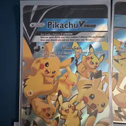 Pikachu V-Union [Set of 4] SWSH: Sword & Shield Promo Cards Holo - Image 3