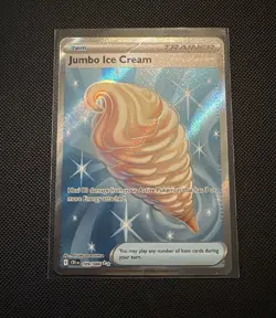 Jumbo Ice Cream 109/086 UR Holo NM Pokemon Card ME04 Chaos Rising - Image 1