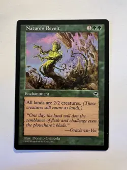 Nature's Revolt - MTG Tempest - LP - Image 1