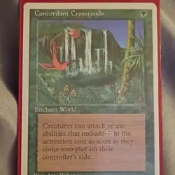 Wizards of the Coast MTG Concordant Crossroads Chronicles Rare Green EN - Image 1