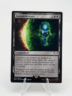 Biotransference R Universes Beyond: Warhammer 40,000 Normal 30 MTG NM - Image 1