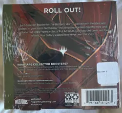 MTG Factory Sealed THE BROTHERS WAR Collector Boosters Box Magic the Gathering - Image 2