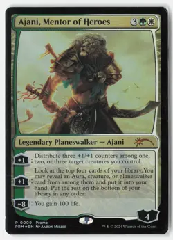 Ajani, Mentor of Heroes (Deluxe Commander Kit) (Foil) NM Unique and Miscellaneou - Image 1