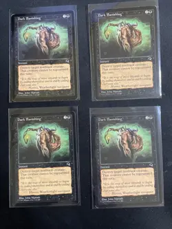 MtG X4 Dark Banishing Tempest Magic The Gathering (Instant) - Image 1