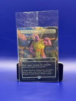 Swords to Plowshares (Borderless) (Magazine Insert) Media Promos Foil - Image 1