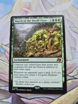 MTG: Aetherdrift - March of the World Ooze - Mythic - 0169 NM - Image 1