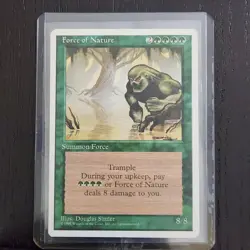 Force of Nature [4th Edition] MTG Core Set English Regular NM *Actual Pictures - Image 1