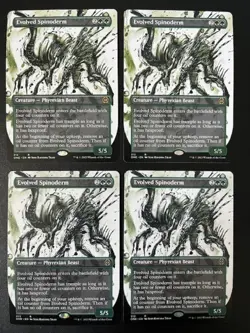 MTG- Evolved Spinoderm x4 - Phyrexia: All Will Be One (Borderless) - Image 1