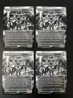 MTG- Kemba, Kha Enduring x4 - Phyrexia: All Will Be One (Borderless) - Image 1