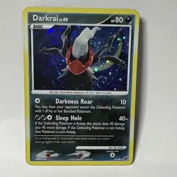 Pokemon TCG Darkrai 4/106 Great Encounters Holo Rare English Basic 80 HP - Image 1