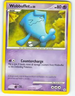 Wobbuffet - 41/130 Diamond & Pearl - Pokemon TCG - 2007 - Image 1